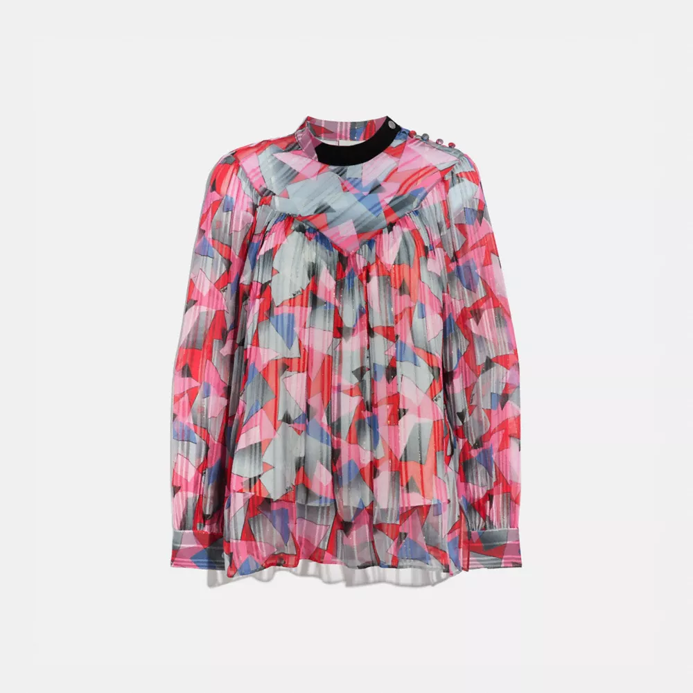 Coach Bold Geo Yoke Shirt - Image 2