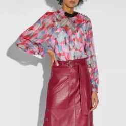 Coach Bold Geo Yoke Shirt