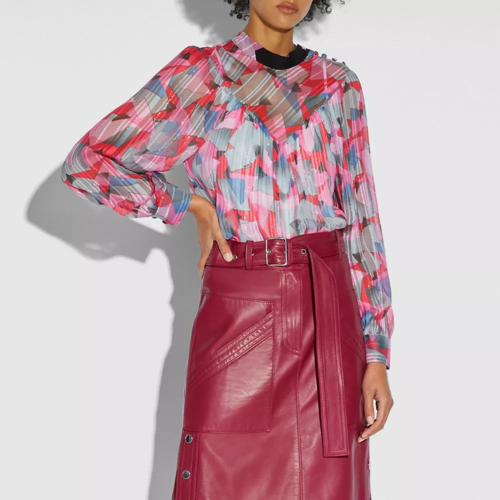 Coach Bold Geo Yoke Shirt