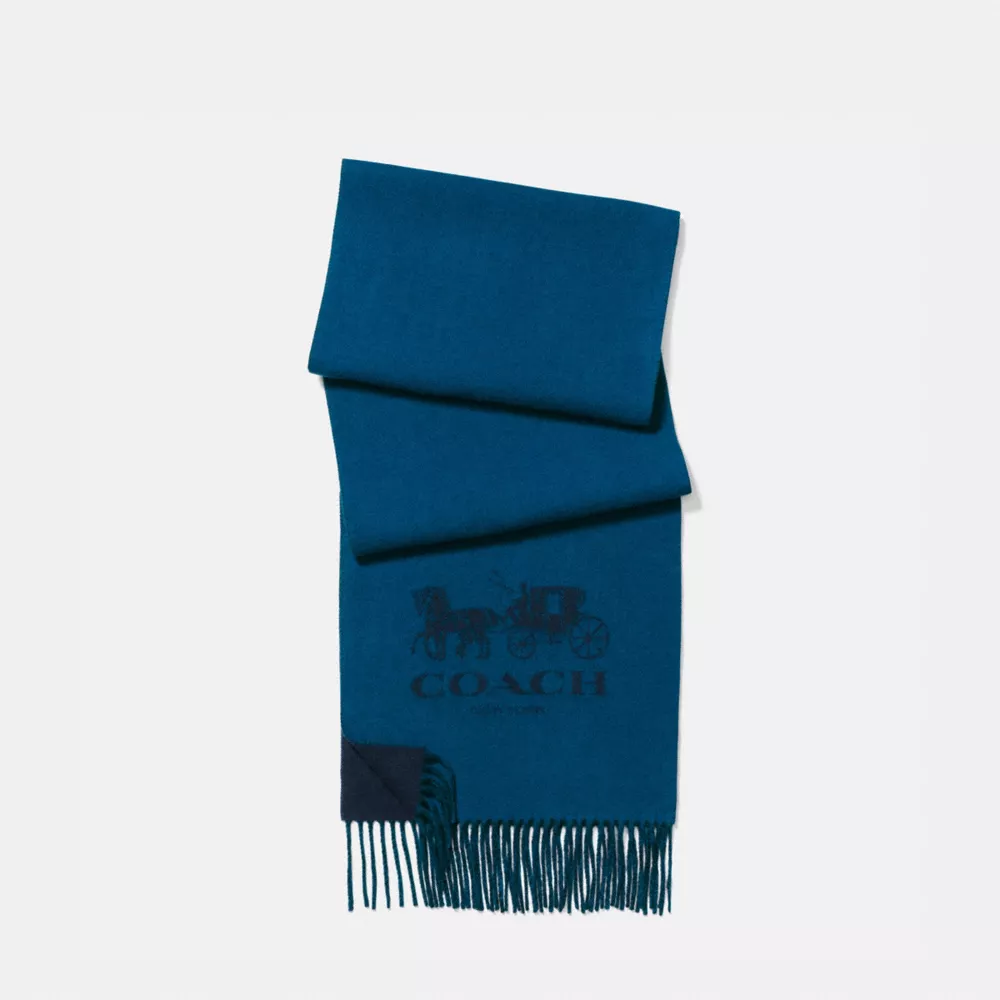 Coach Signature Cashmere Scarf - Image 3