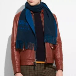 Coach Signature Cashmere Scarf