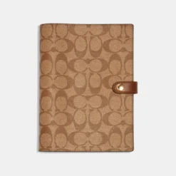 Coach Notebook In Signature Canvas