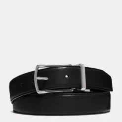 Coach Harness Buckle Cut To Size Reversible Belt, 32 Mm