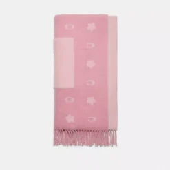 Coach Stars Oversized Muffler With Pockets