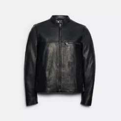 Coach Leather Racer Jacket