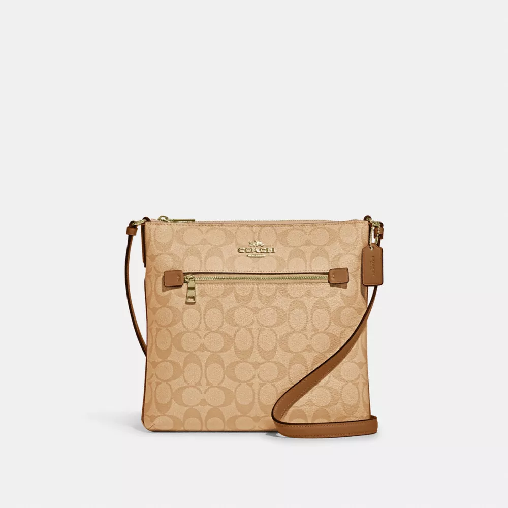 Coach Rowan File Bag In Signature Canvas - Image 3