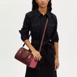 Coach Rowan Satchel In Colorblock