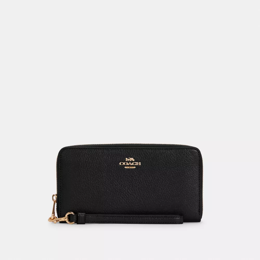 Coach Long Zip Around Wallet - Image 2