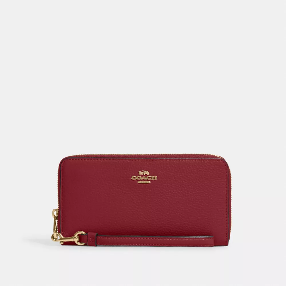Coach Long Zip Around Wallet - Image 8