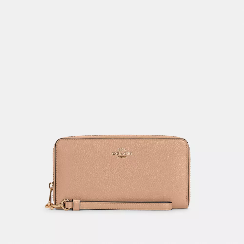 Coach Long Zip Around Wallet - Image 3