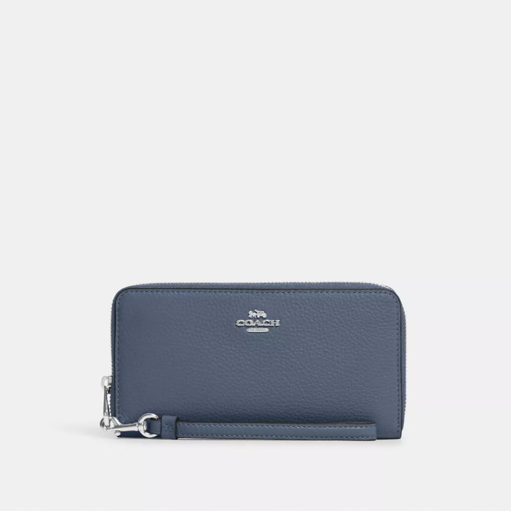 Coach Long Zip Around Wallet - Image 6