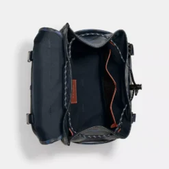 Coach League Flap Backpack With Camo Print