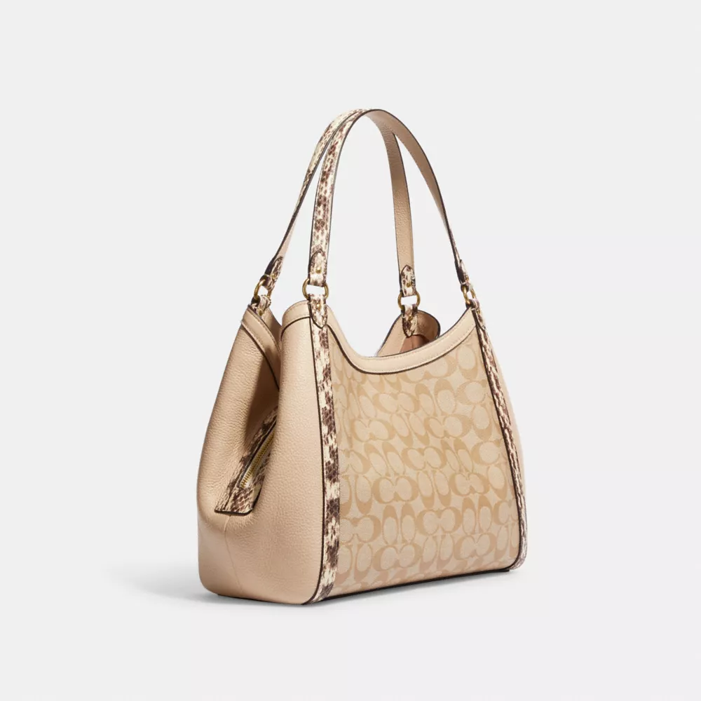 Coach Kristy Shoulder Bag In Colorblock Signature Canvas - Image 5
