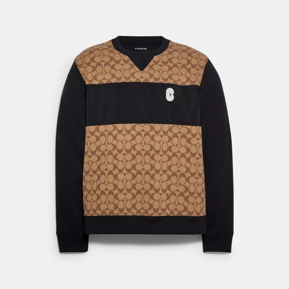 Coach Signature Crewneck Sweatshirt - Image 2