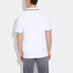 Coach Polo With Signature Details