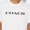 Coach Essential T Shirt In Organic Cotton