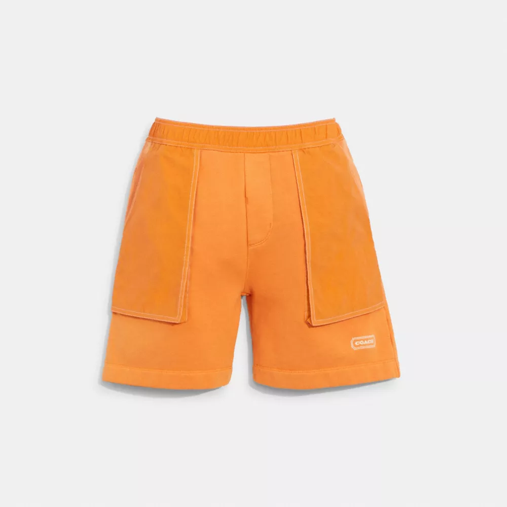 Coach Mixed Material Shorts - Image 4