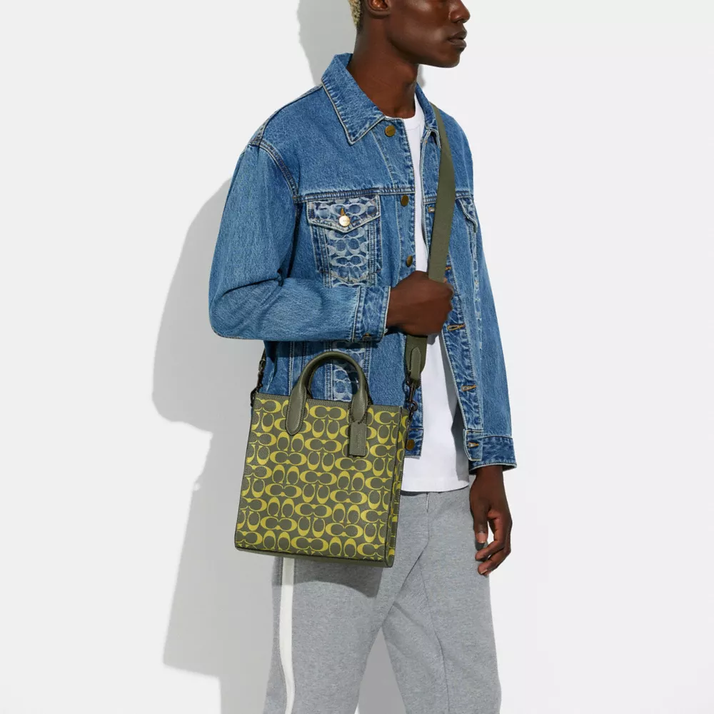 Coach Gotham Tall Tote 24 In Signature Leather - Image 5