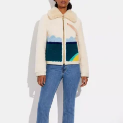 Coach X Tom Wesselmann Shearling Jacket