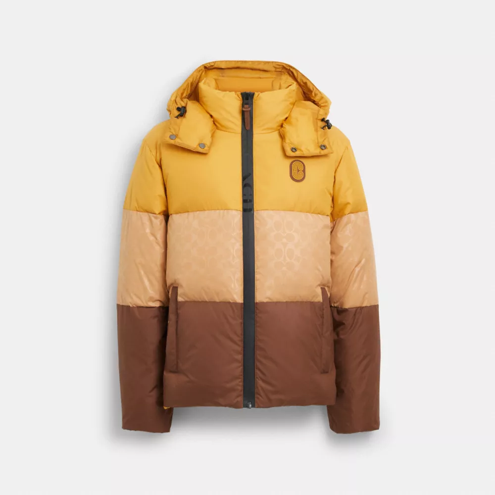 Coach Colorblock Down Jacket - Image 3