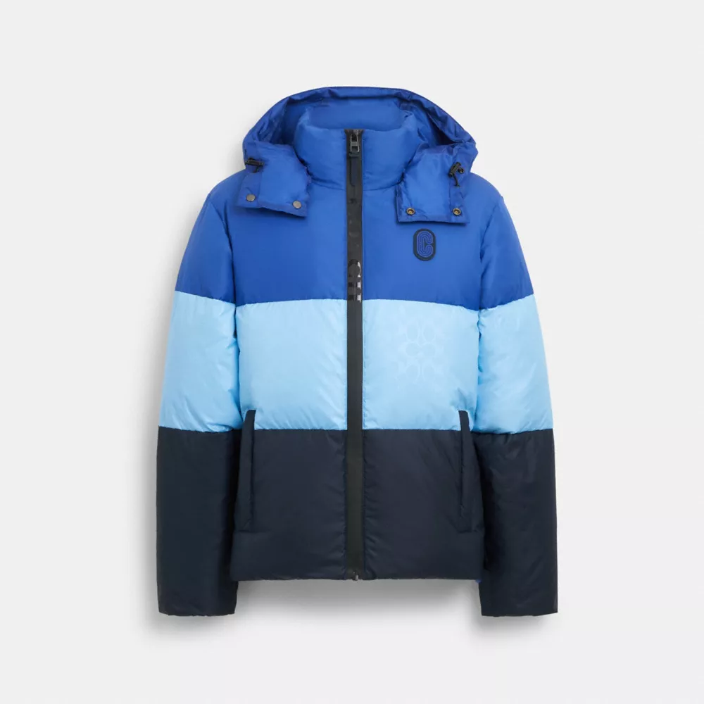 Coach Colorblock Down Jacket - Image 7