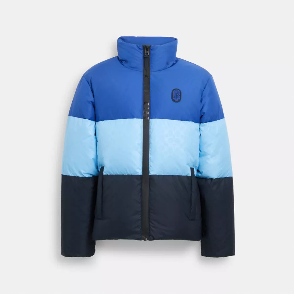 Coach Colorblock Down Jacket - Image 6