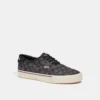 Coach Skate Lace Up Sneaker In Signature Jacquard