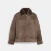 Coach Shearling Trucker