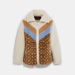 Coach Sherpa Signature Jacket