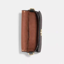 Coach Morgan Saddle Bag In Colorblock Signature Canvas With Rivets