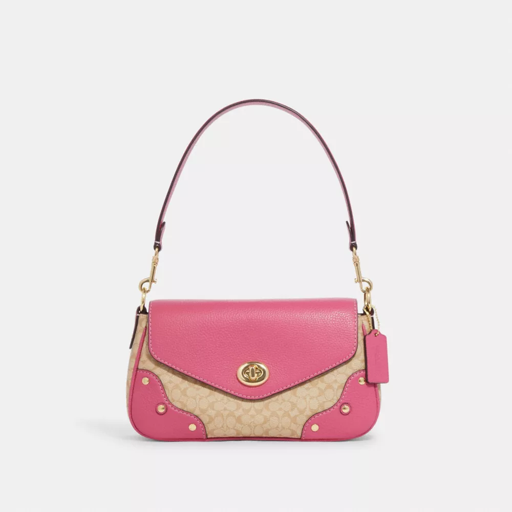 Coach Millie Shoulder Bag In Colorblock Signature Canvas - Image 4