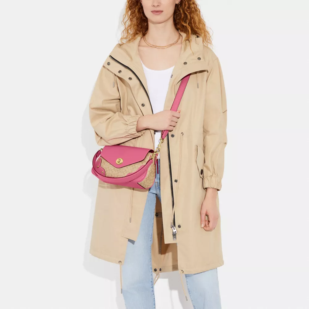 Coach Millie Shoulder Bag In Colorblock Signature Canvas - Image 5