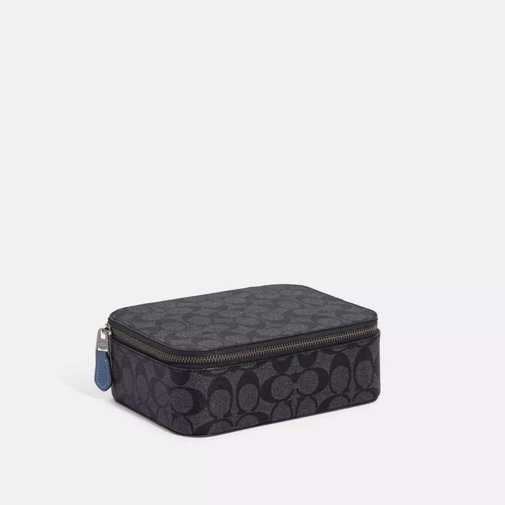 Coach Tech Organizer In Colorblock Signature Canvas