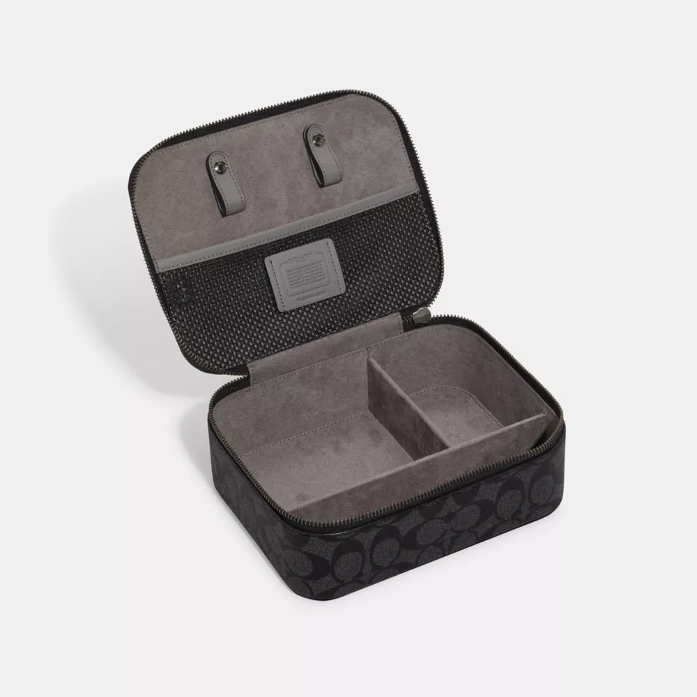 Coach Tech Organizer In Colorblock Signature Canvas - Image 3