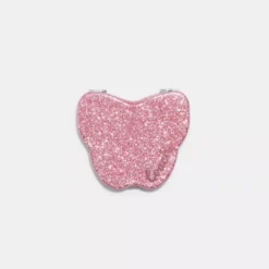 Coach Glitter Butterfly Compact Mirror