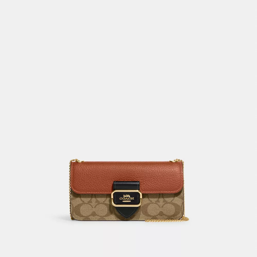 Coach Morgan Crossbody In Colorblock Signature Canvas - Image 2
