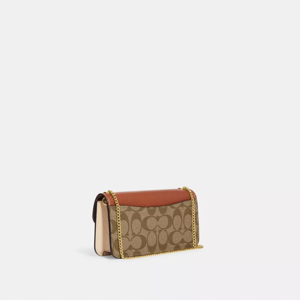 Coach Morgan Crossbody In Colorblock Signature Canvas - Image 4