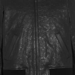 Coach Leather Signature Jacket