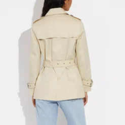 Coach Solid Short Trench
