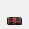 Coach Bandit Crossbody With Plaid Print