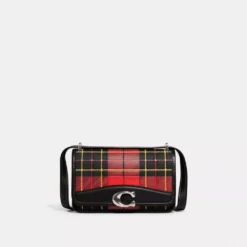 Coach Bandit Crossbody With Plaid Print