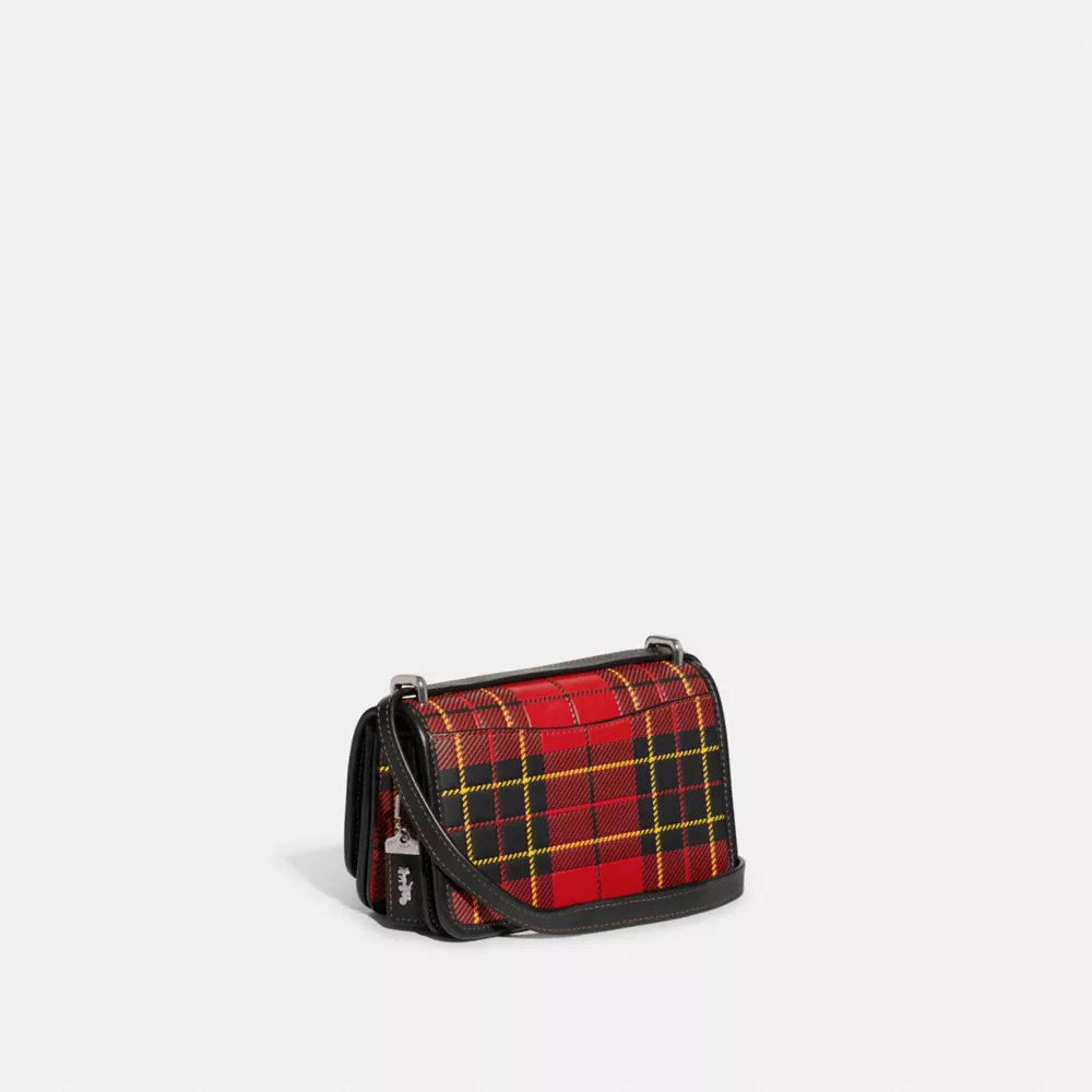 Coach Bandit Crossbody With Plaid Print - Image 5