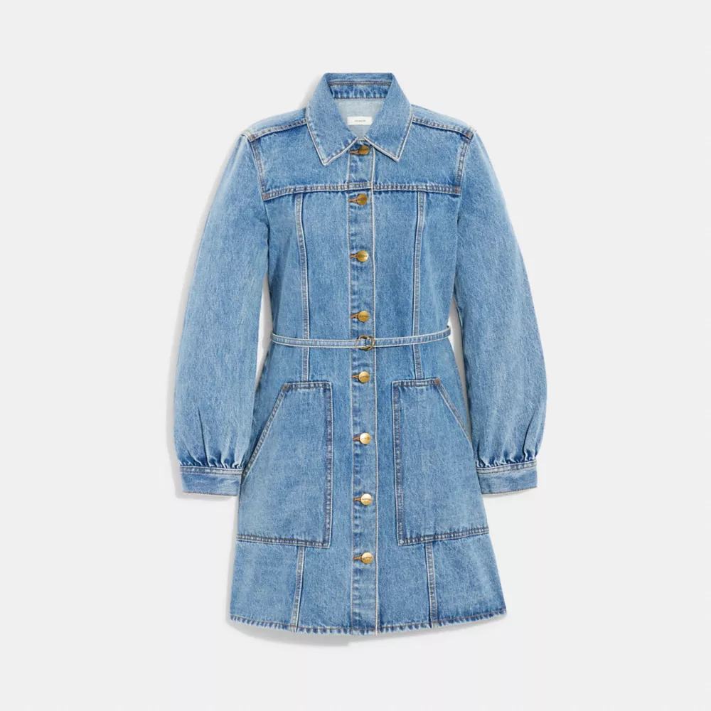 Coach Denim Dress - Image 2