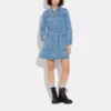Coach Denim Dress