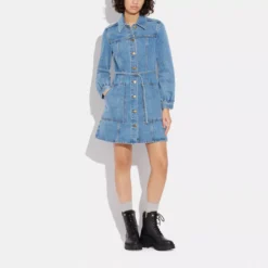Coach Denim Dress