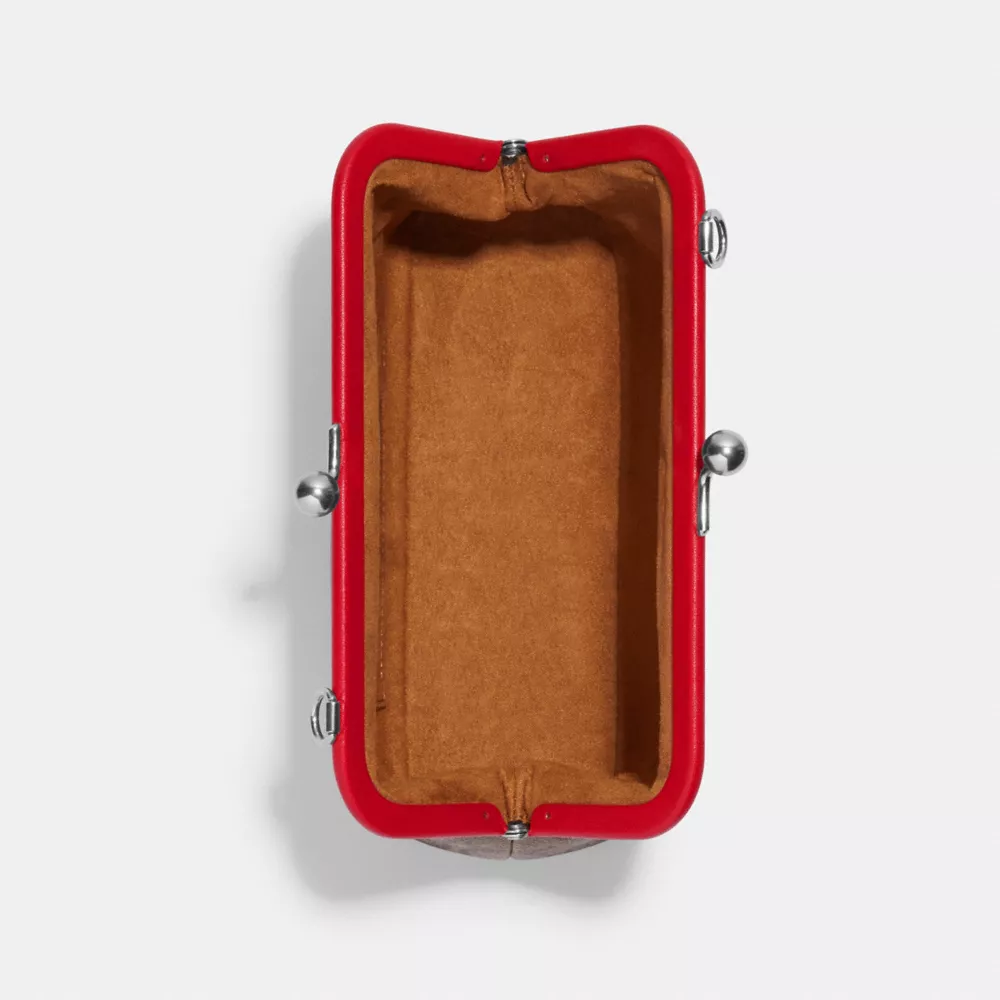 Coach Nora Kisslock Crossbody In Signature Canvas - Image 3