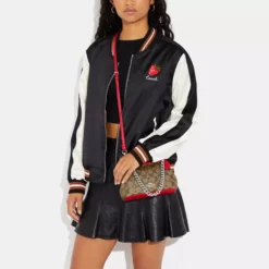 Coach Nora Kisslock Crossbody In Signature Canvas