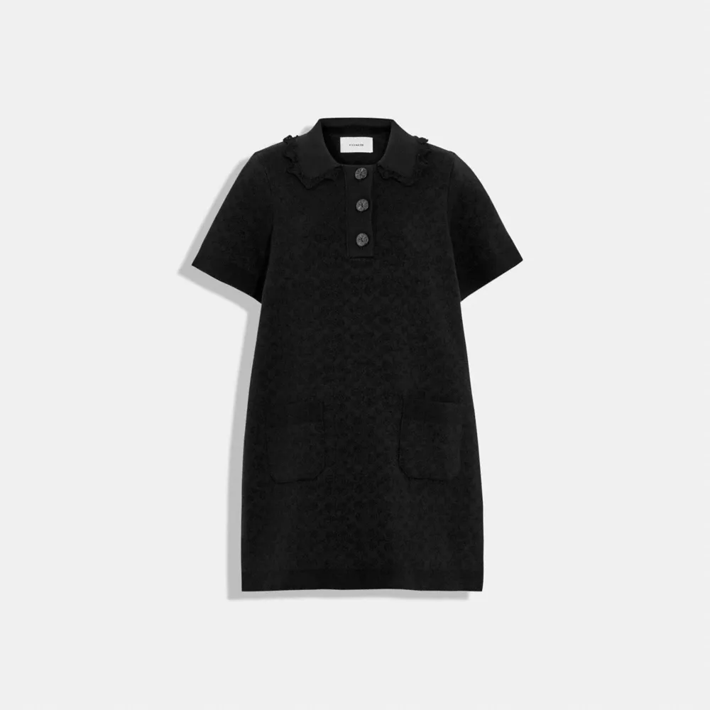 Coach Signature Knit Dress - Image 4