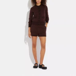 Coach Signature Knit Set Cardigan