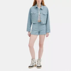 Coach Signature Denim Shorts